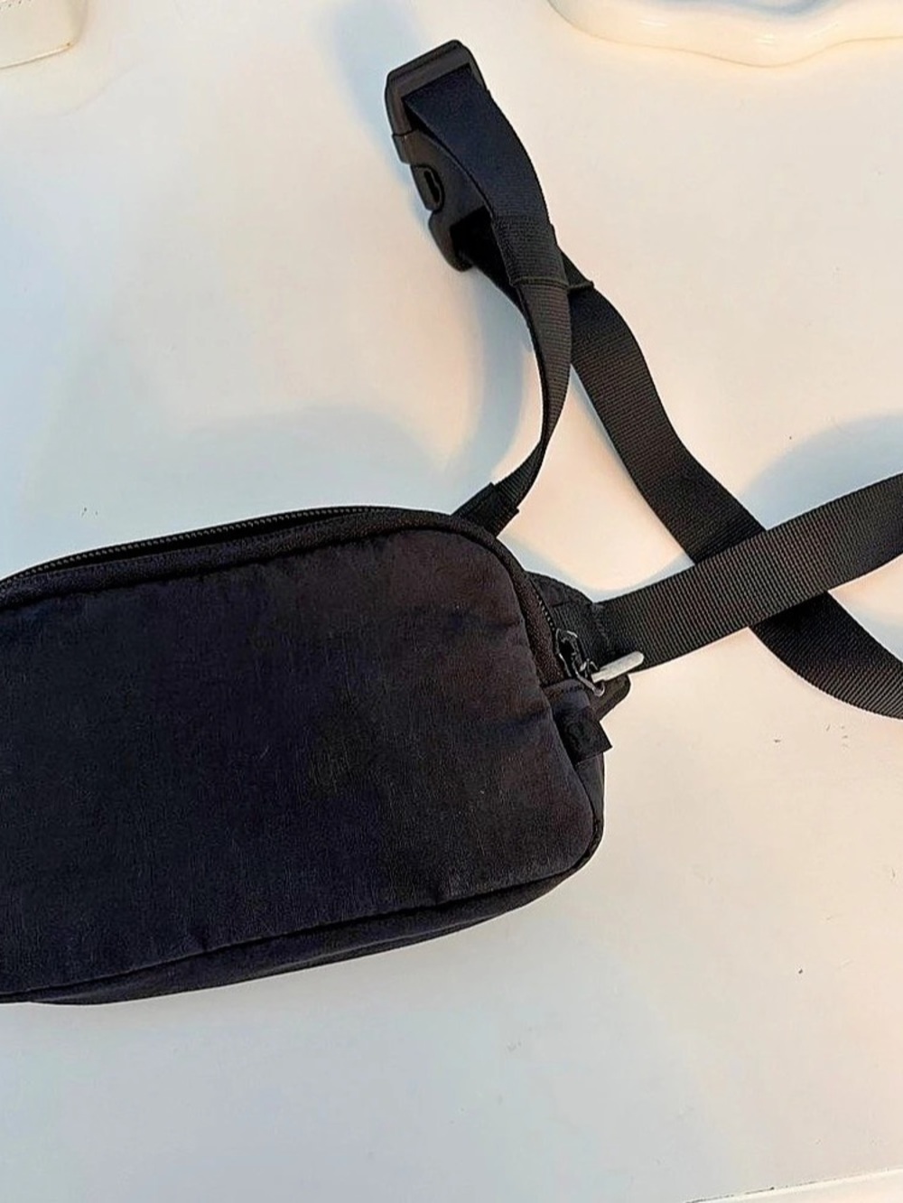 lululemon Everywhere Belt Bag 1L *Ripstop Black Crossbody Bag